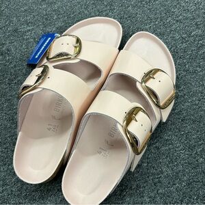 Birkenstock Arizona Hammered Big Buckle size 41 Sandals : Light Rose